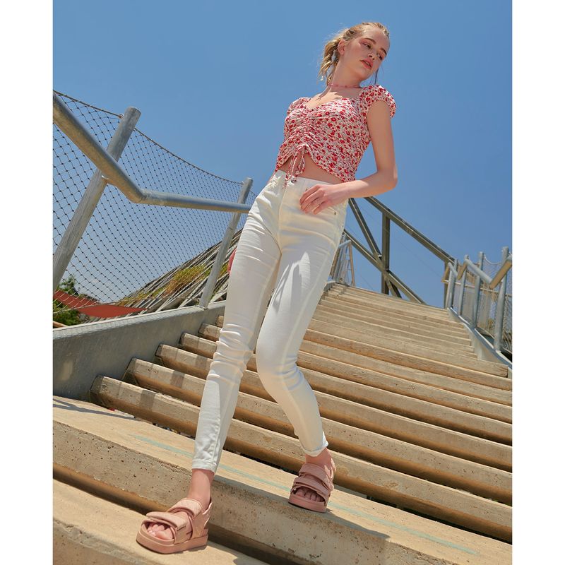 SYBILLA - Jeans Sybilla Skinny Mujer Tiro Alto