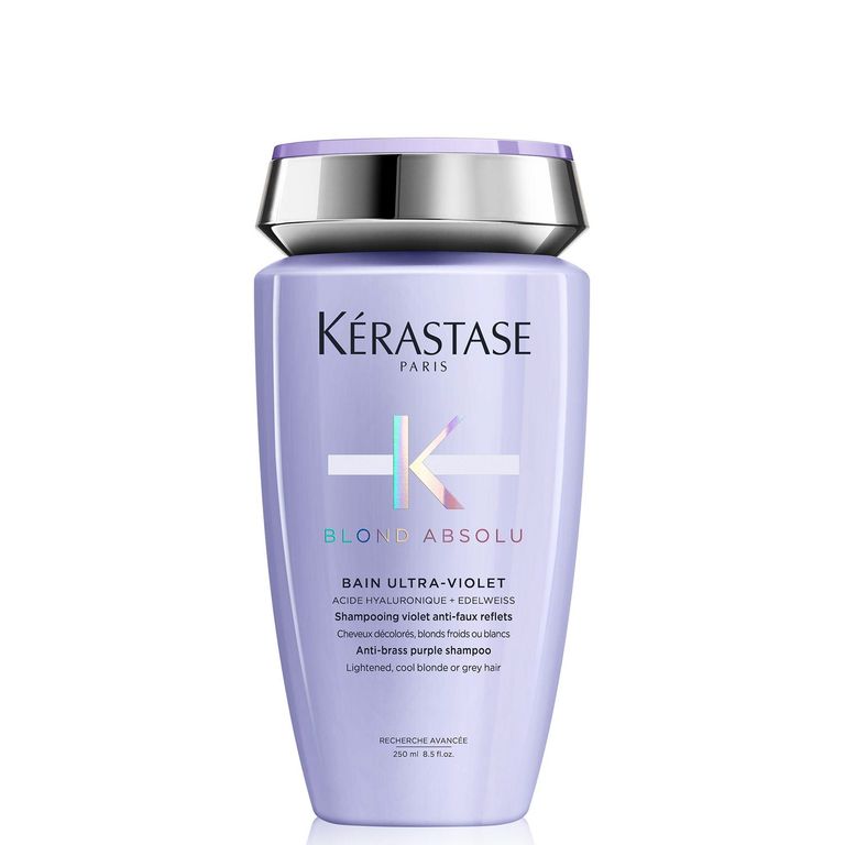 Shampoo Matizador Cabello Rubio O Decolorado Bain Ultra-Violet Blond Absolu 250Ml