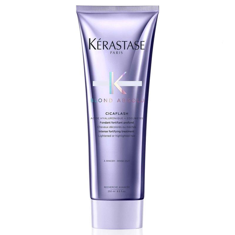 KERASTASE - Acondicionador Reparación Profunda Cabello Rubio O Decolorado Cicaflash Blond Absolu 250ml Kerastase