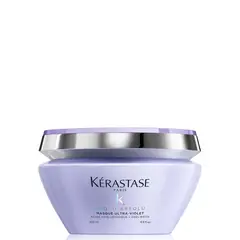 KERASTASE - Máscara Matizadora Cabello Rubio O Decolorado Masque Ultra-Violet Blond Absolu 200ml