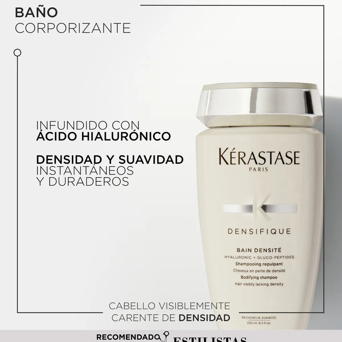 KERASTASE - Shampoo Espesante Bain Densité Densifique 250 Ml Kérastase