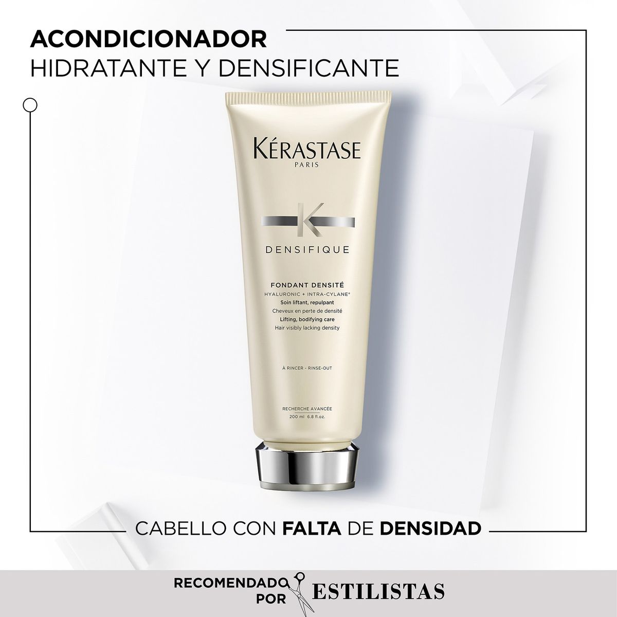 KERASTASE - Acondicionador Espesante Cabello Fino Fondant Densité Densifique 200ml Kerastase