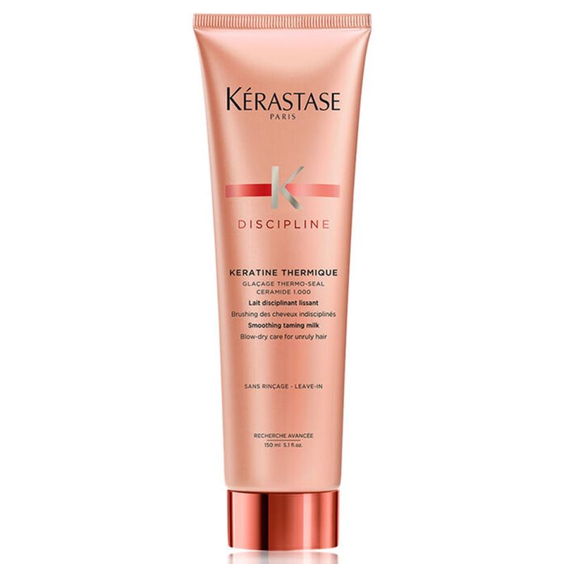 KERASTASE - Crema Termo-Protectora Anti-Frizz Cabello Indisciplinado Keratine Thermique Discipline 150ml Kerastase