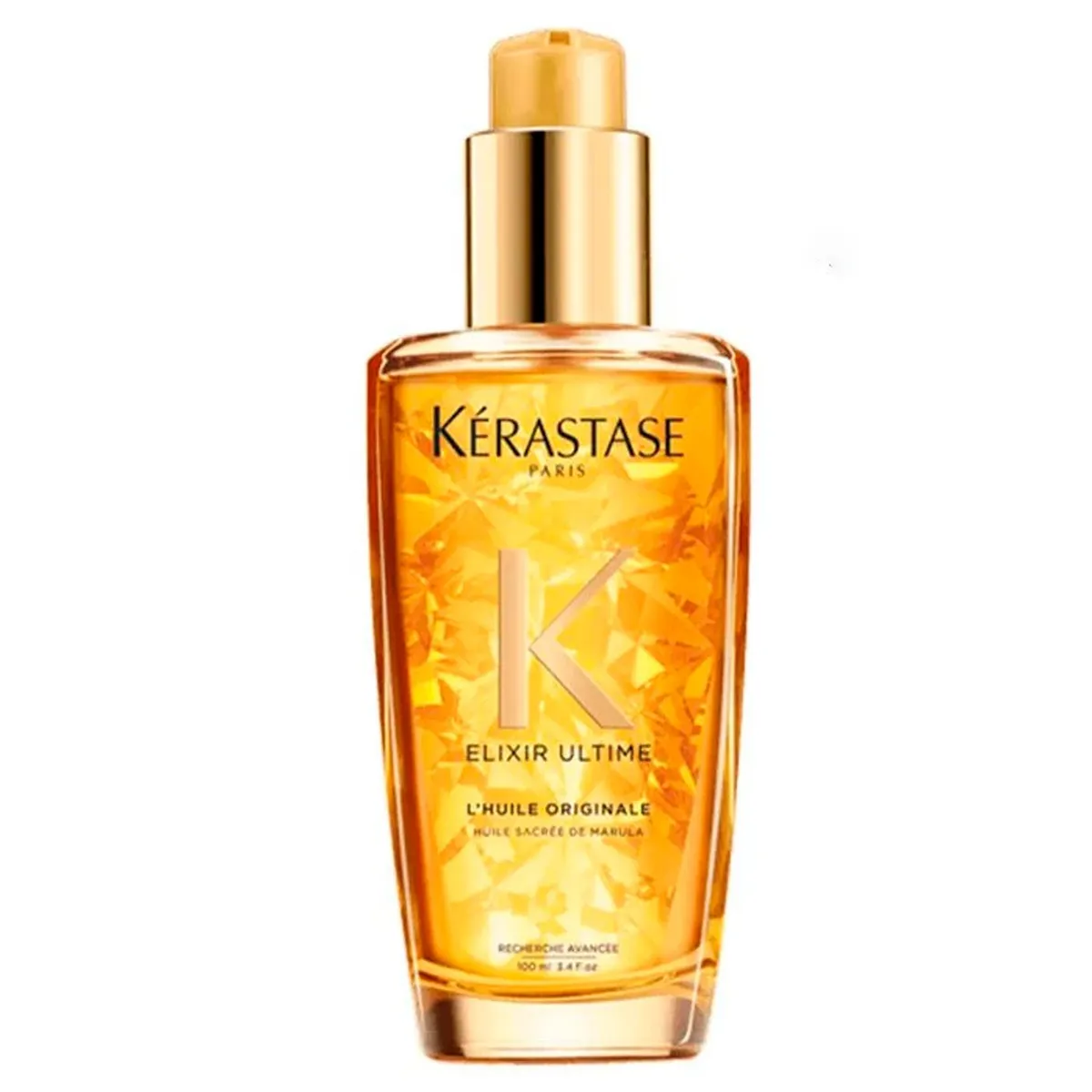 KERASTASE - Aceite Brillo Sublime Todo Tipo De Cabello L'Huile Originale Elixir Ultime 100ml Kerastase