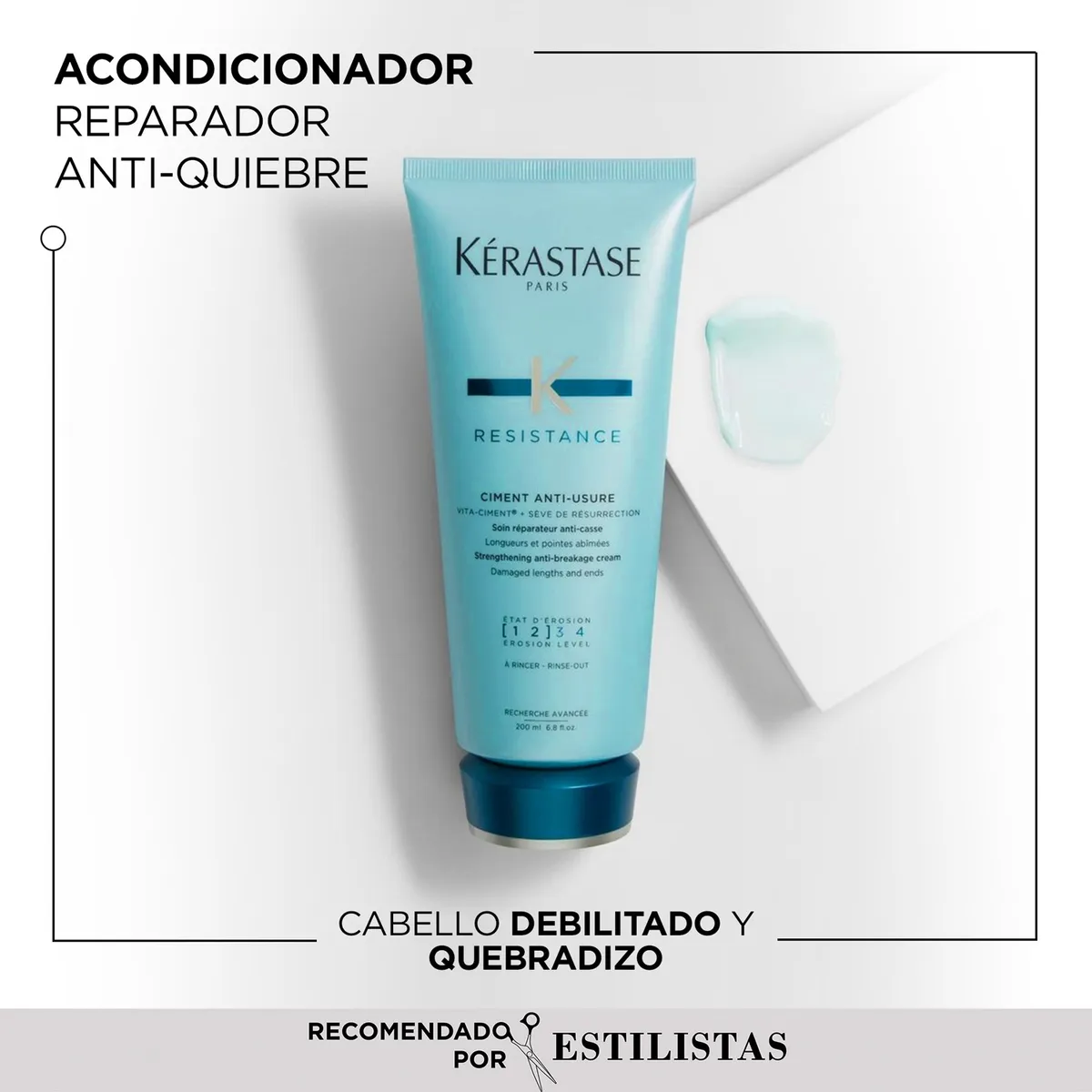 KERASTASE - Acondicionador Reparación Cabello Frágil 200 Ml Kerastase
