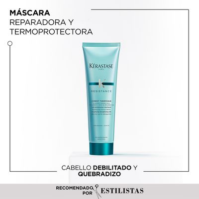 Imagen 2 del producto Crema Termo-Protectora Reconstrucción Cabello Frágil y Debilitado Ciment Thermique Resistance 150ml