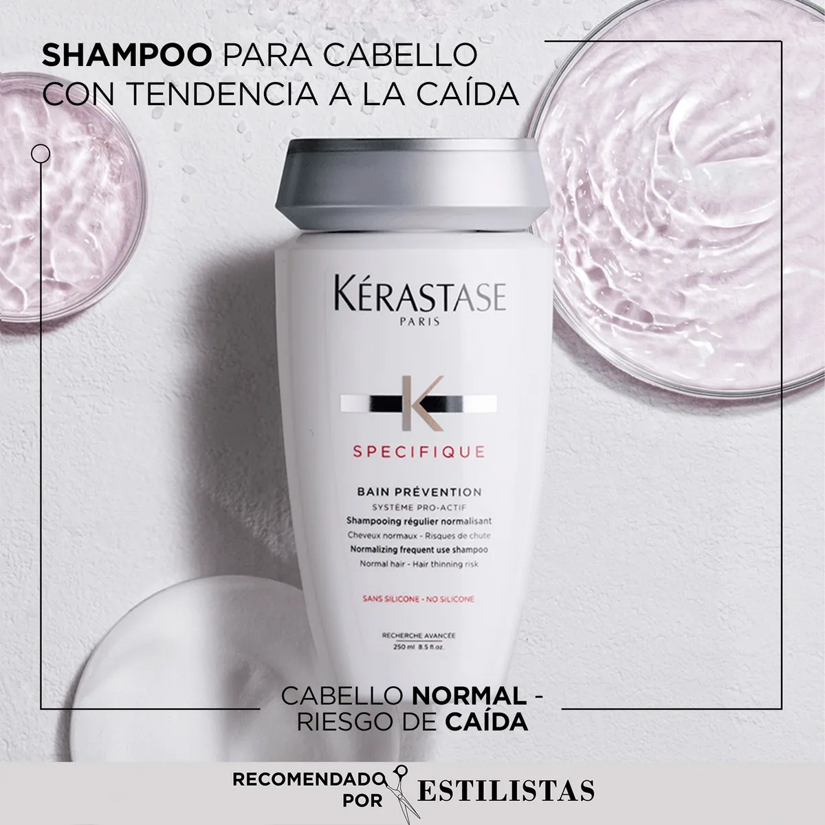KERASTASE - Shampoo Anti Caída Bain Prévention Specifique 250 Ml Kerastase
