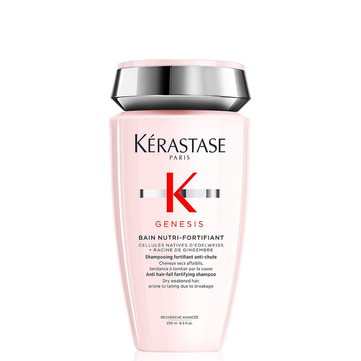 KERASTASE - Shampoo Nutritivo Anti Caída Cabello Frágil Bain Nutri Fortifiant 250 Ml Kerastase
