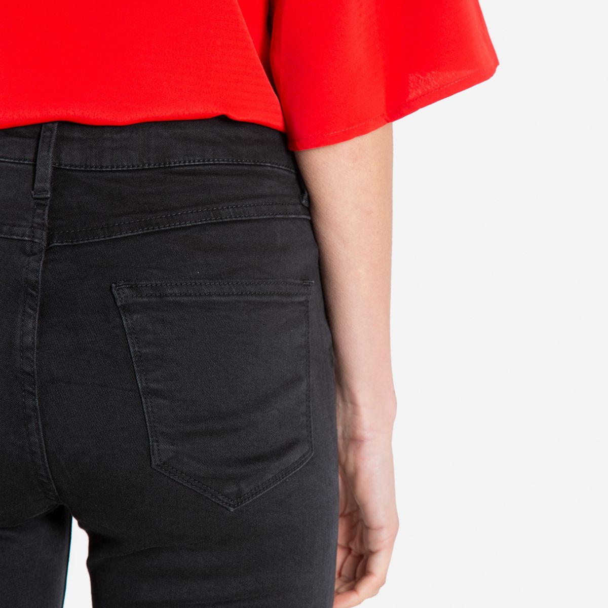 BASEMENT - Jeans Skinny Tiro Alto Mujer