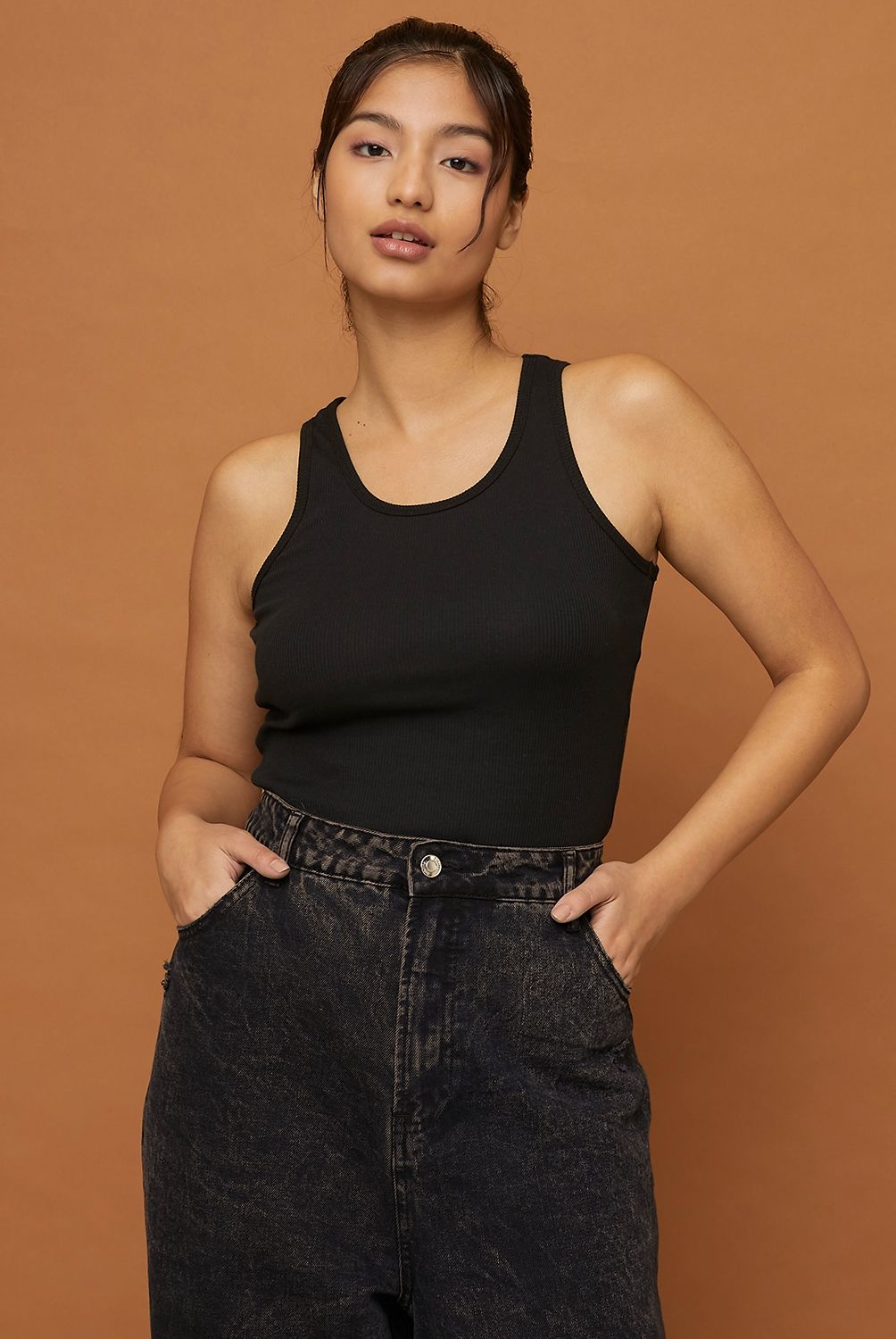 SYBILLA - Sybilla Polera Sin Mangas Algodón Mujer