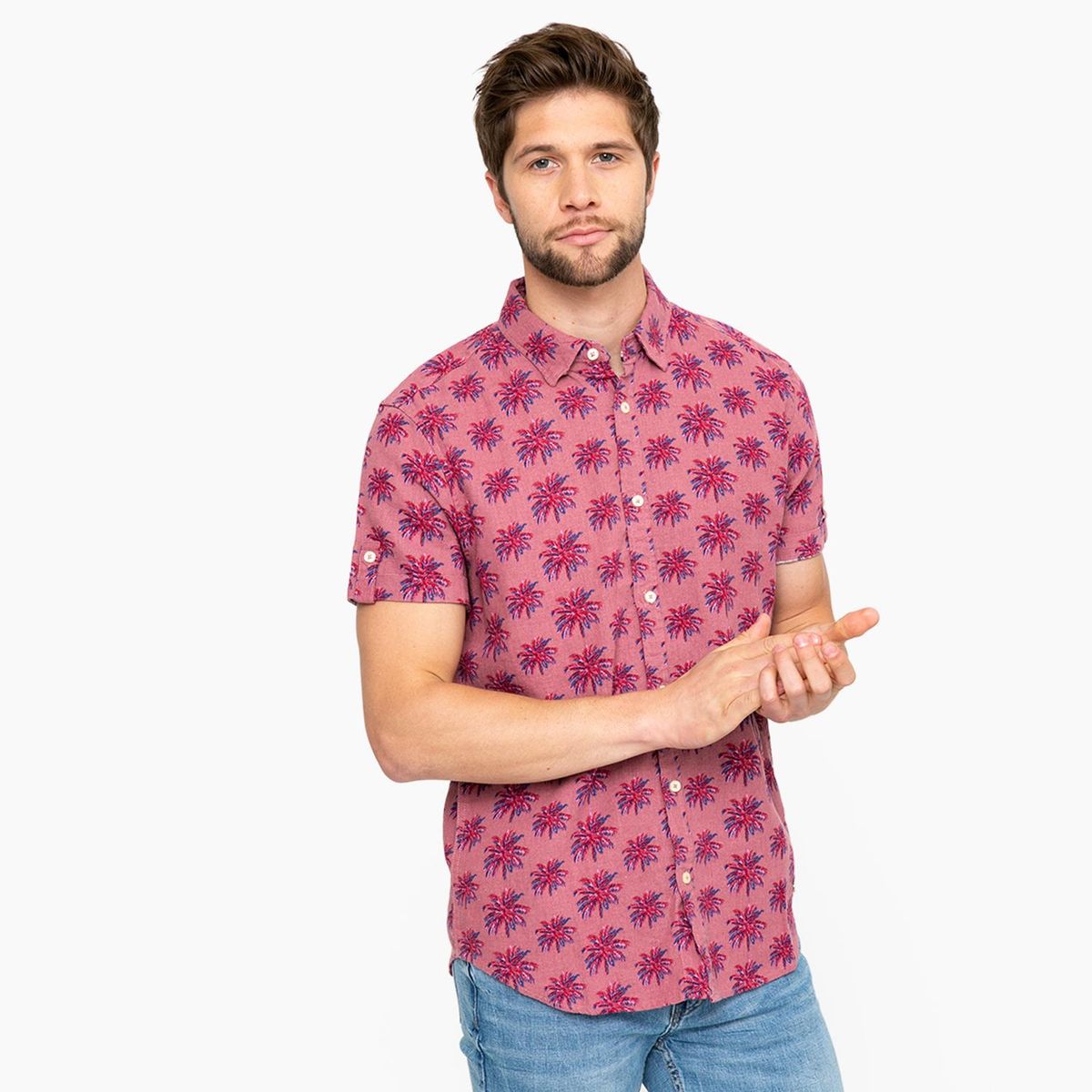 BASEMENT - Camisa Lino
