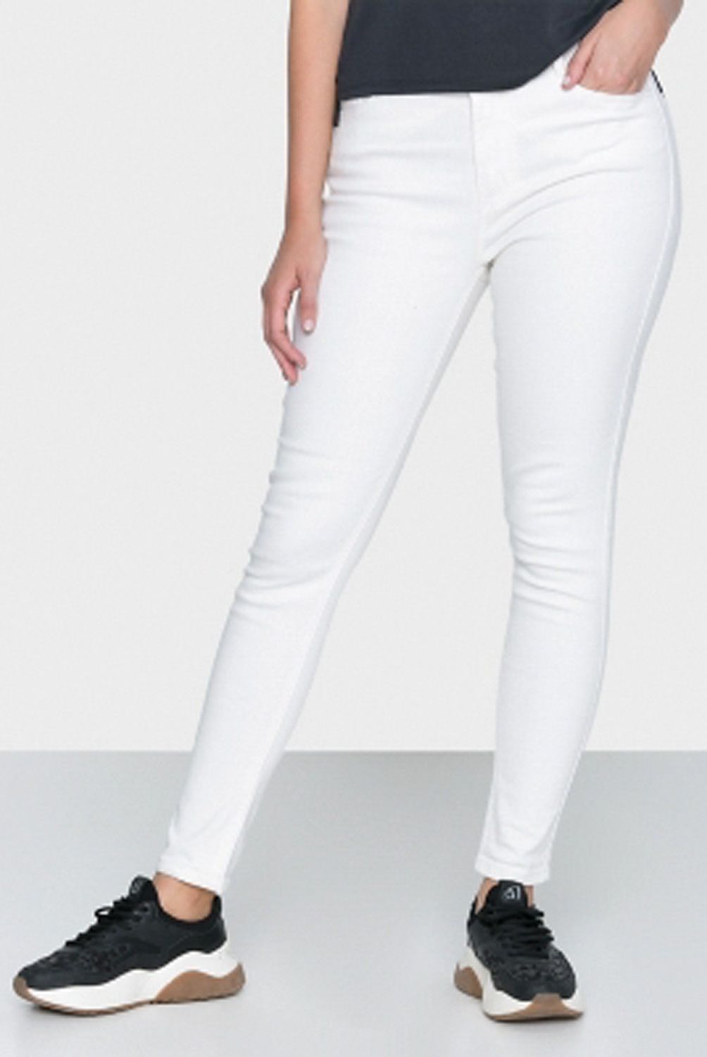 AMERICANINO - Jeans Básico Tiro Alto Mujer Americanino