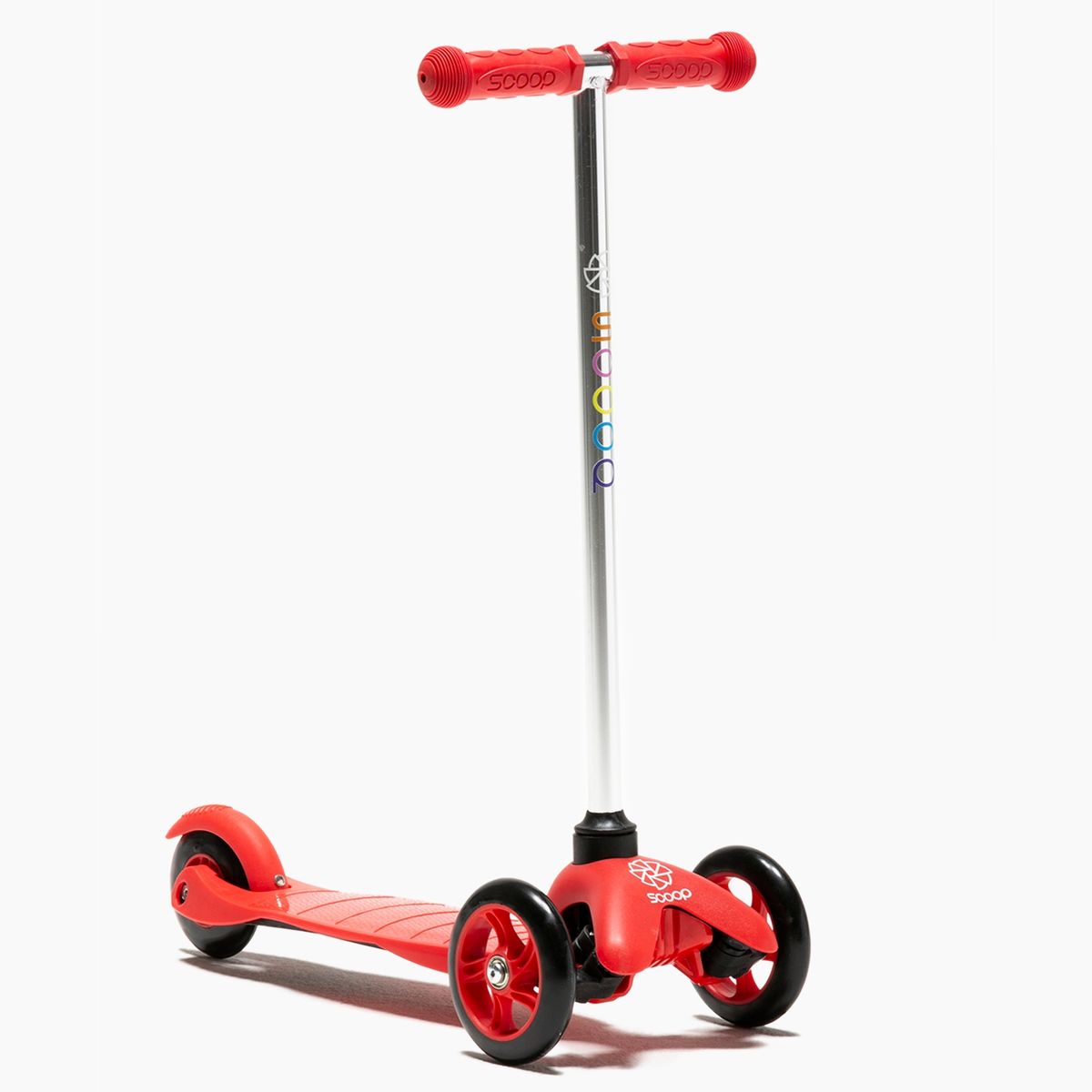 SCOOP - Scooter Scoop 3 Ruedas Pequeño Fluor Red para Niños