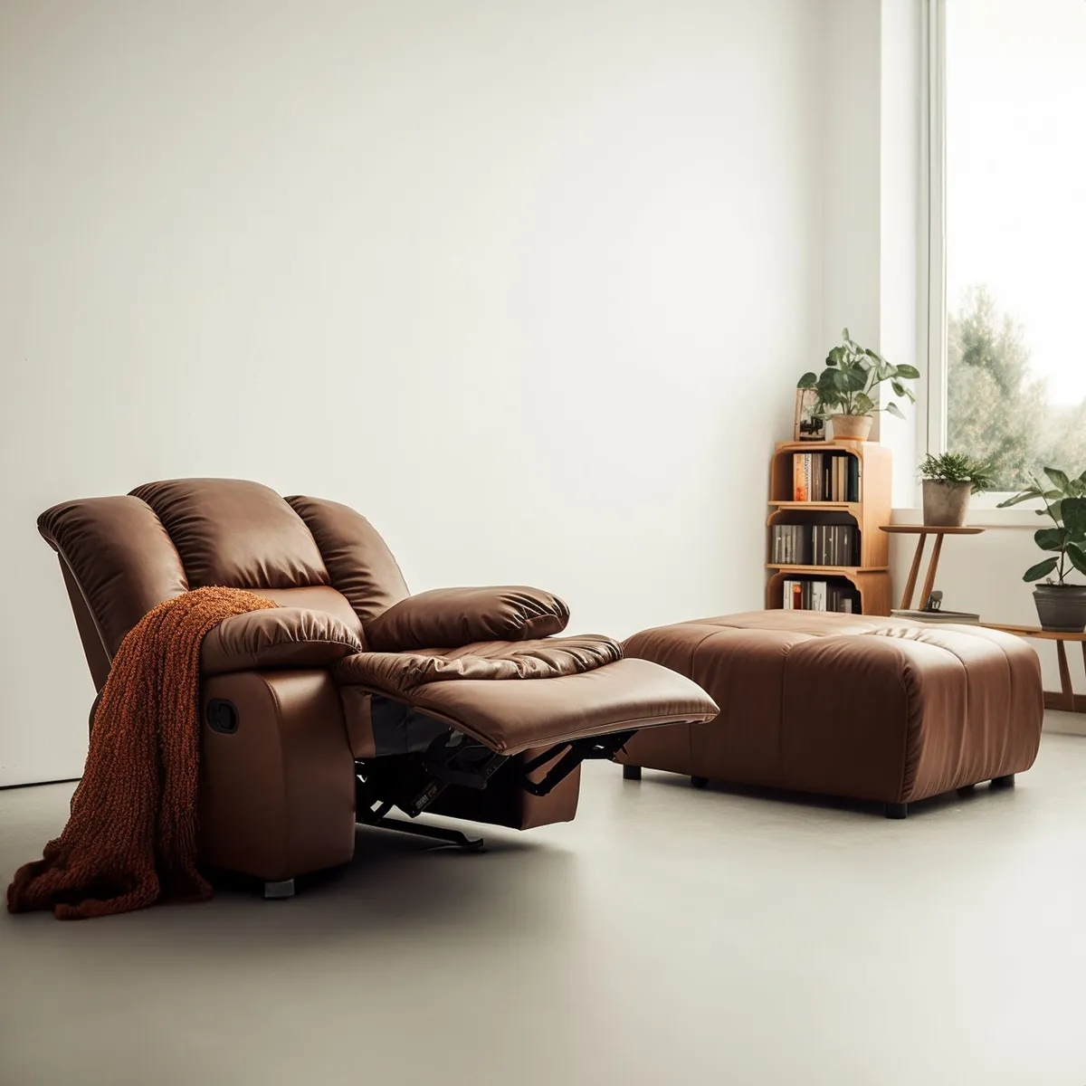 MICA - Sillón Berger Robbie 1 Cuerpo Cuero Combinado Clásico Mica