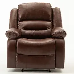 Mica - Sillón Berger Robbie 1 Cuerpo Cuero Combinado Clásico