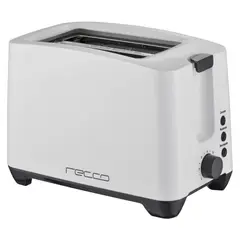 RECCO - Tostador Eléctrico 2 Panes 750 W RTO-CROSTINO100