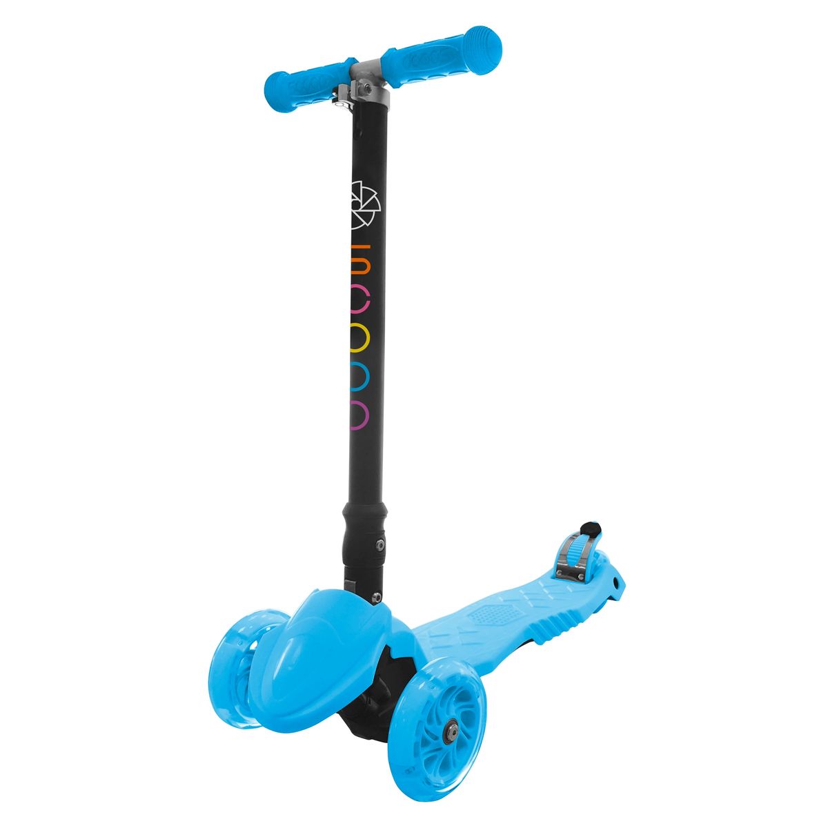 SCOOP - Scooter 3 Ruedas C/Luz ( Folded) Fluor Royal Scoop