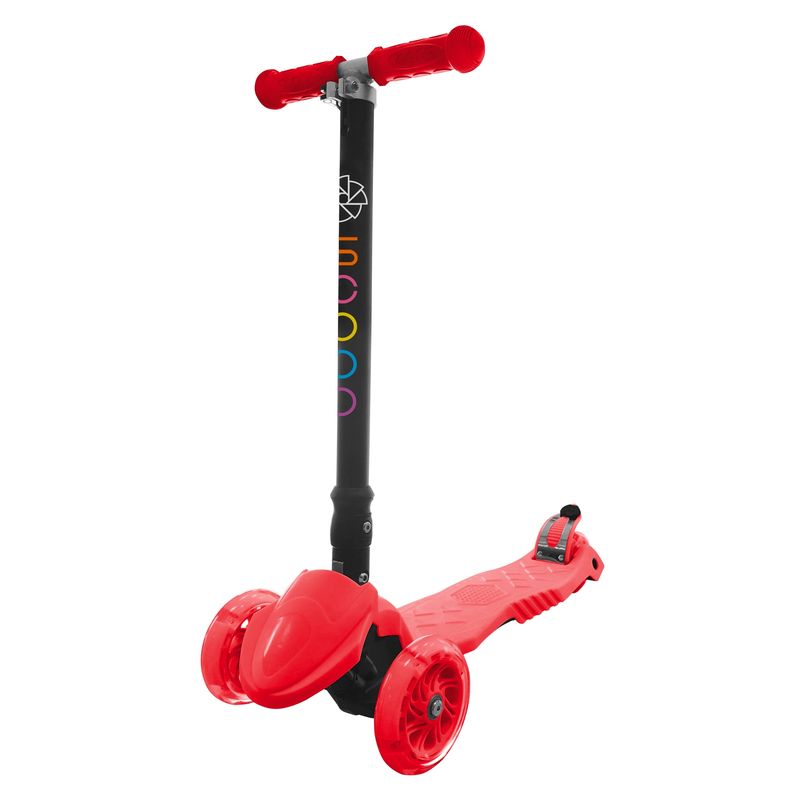 SCOOP - Scooter 3 Ruedas C/Luz ( Folded) Fluor Red Scoop