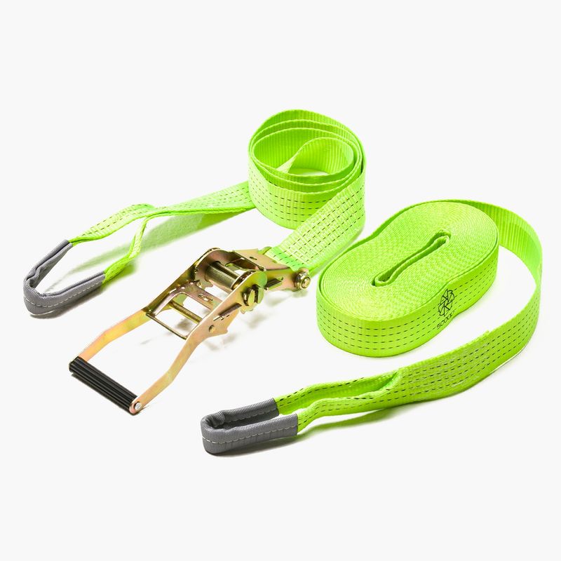 SCOOP - Set Slackline Scoop 15 Metros con Bolso para Transporte Verde