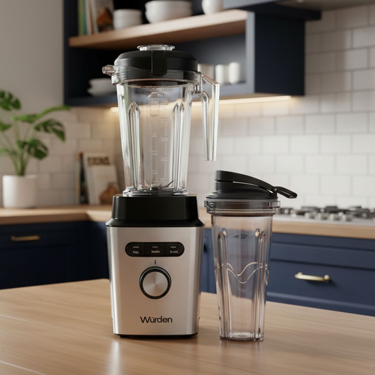 WURDEN - Licuadora 1.45 Litros Alta Potencia 1500W Wurden