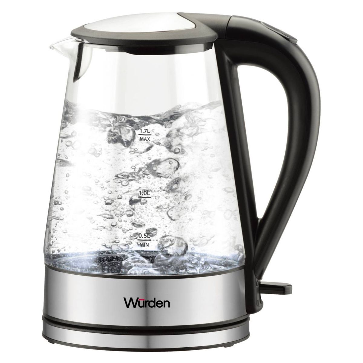 WURDEN - Hervidor Eléctrico de Vidrio Wurden 1.7 Litros WKE-GLASS100