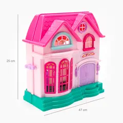 SHUN FENG LONG - Set Casa de Muñecas Con Luz Y Sonido