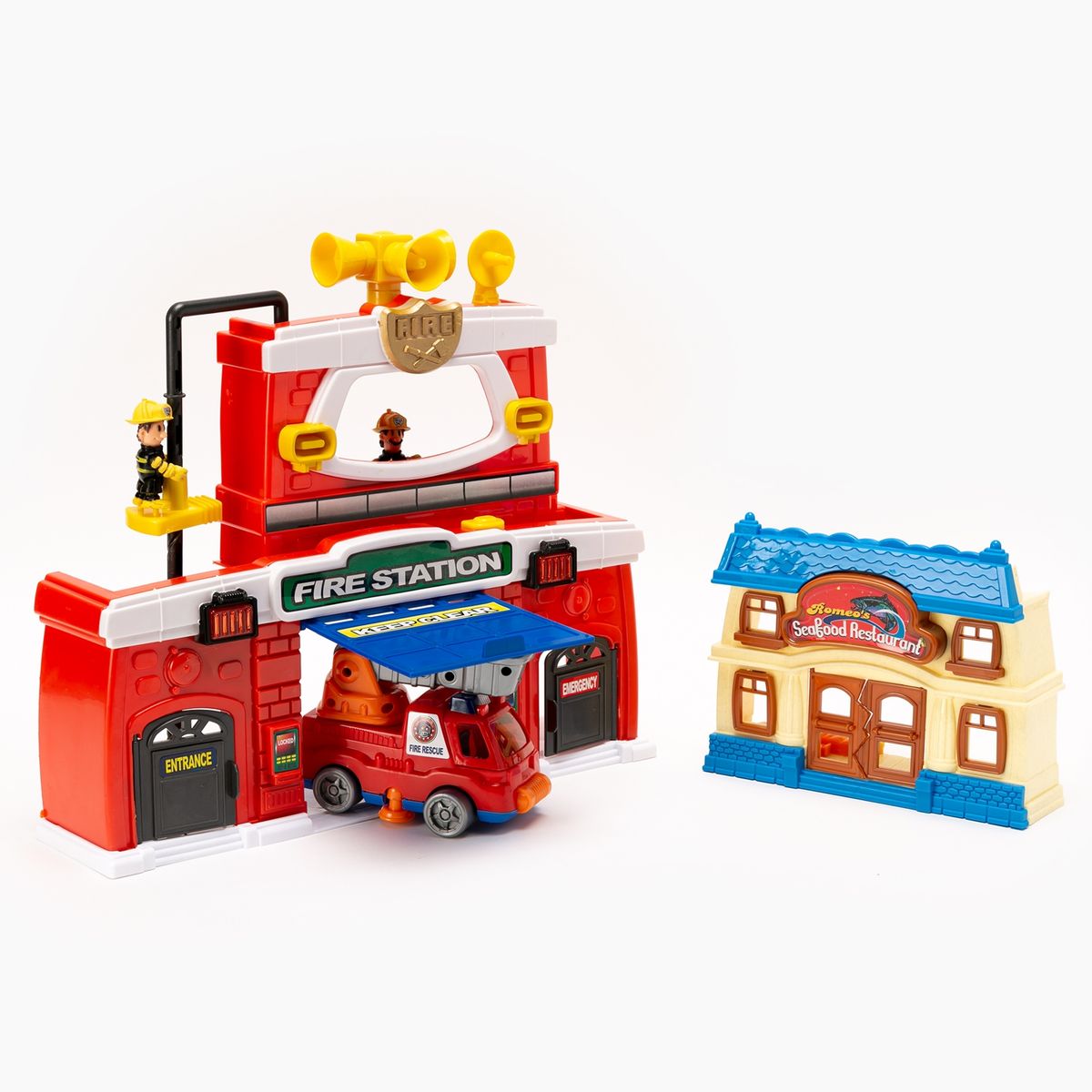 SHUN FENG LONG - Set Estacion De Bombero Shun Feng Long