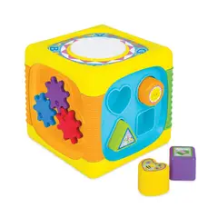 WINFUN - Cubo Interactivo Con Luces Y Sonidos