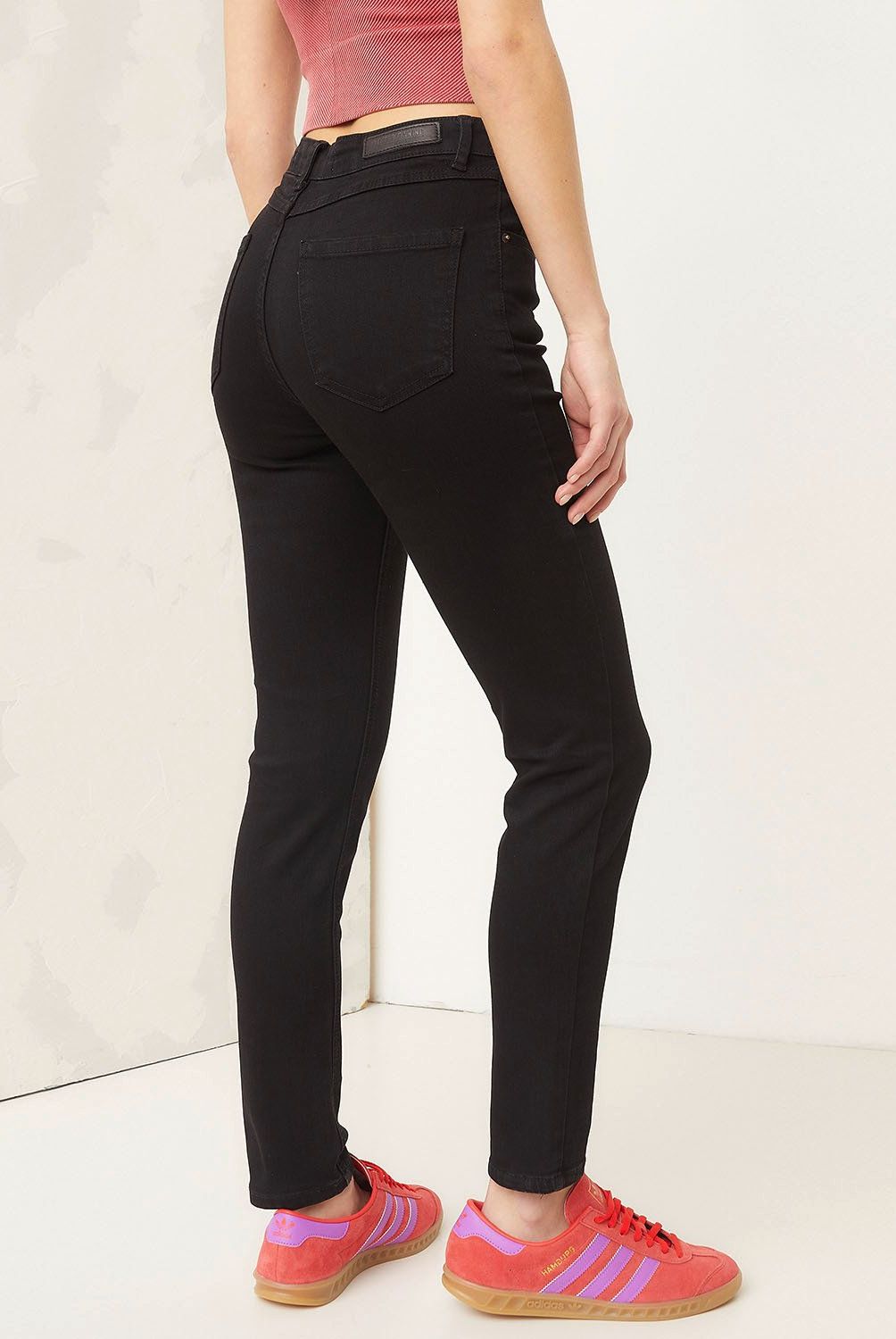 AMERICANINO - Jeans Básico Tiro Alto Mujer Americanino