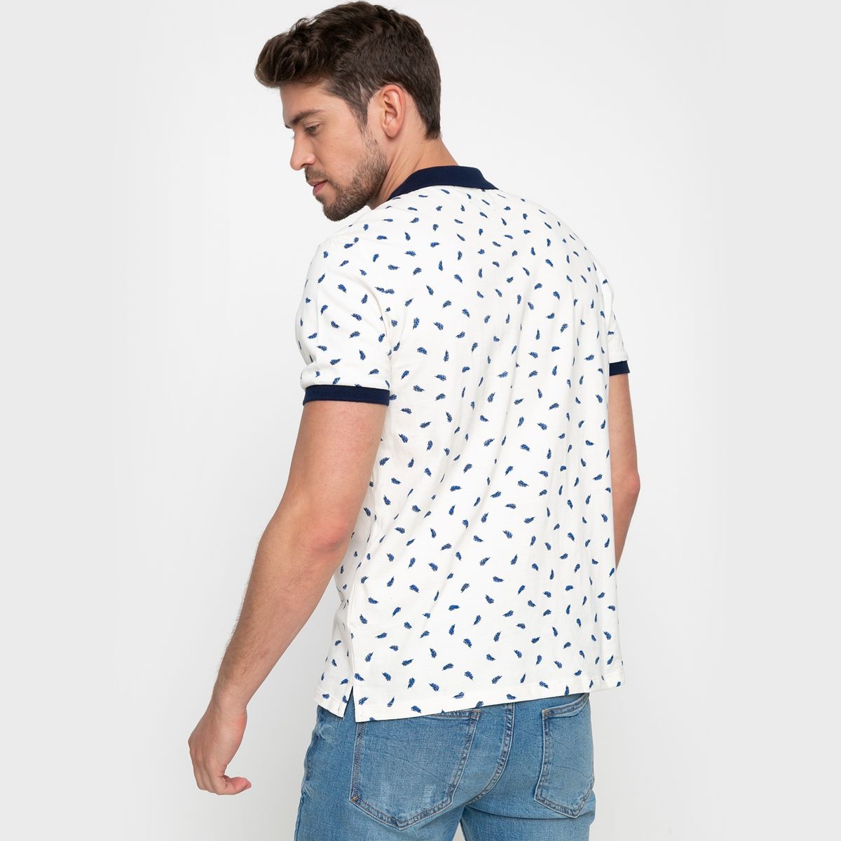 BASEMENT - Polera Polo Manga Corta Hombre