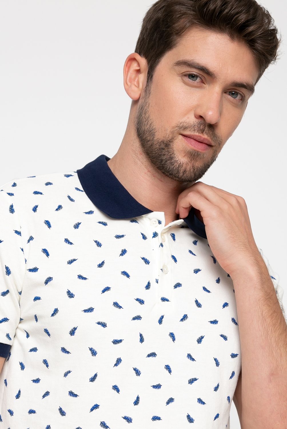BASEMENT - Polera Polo Manga Corta Hombre