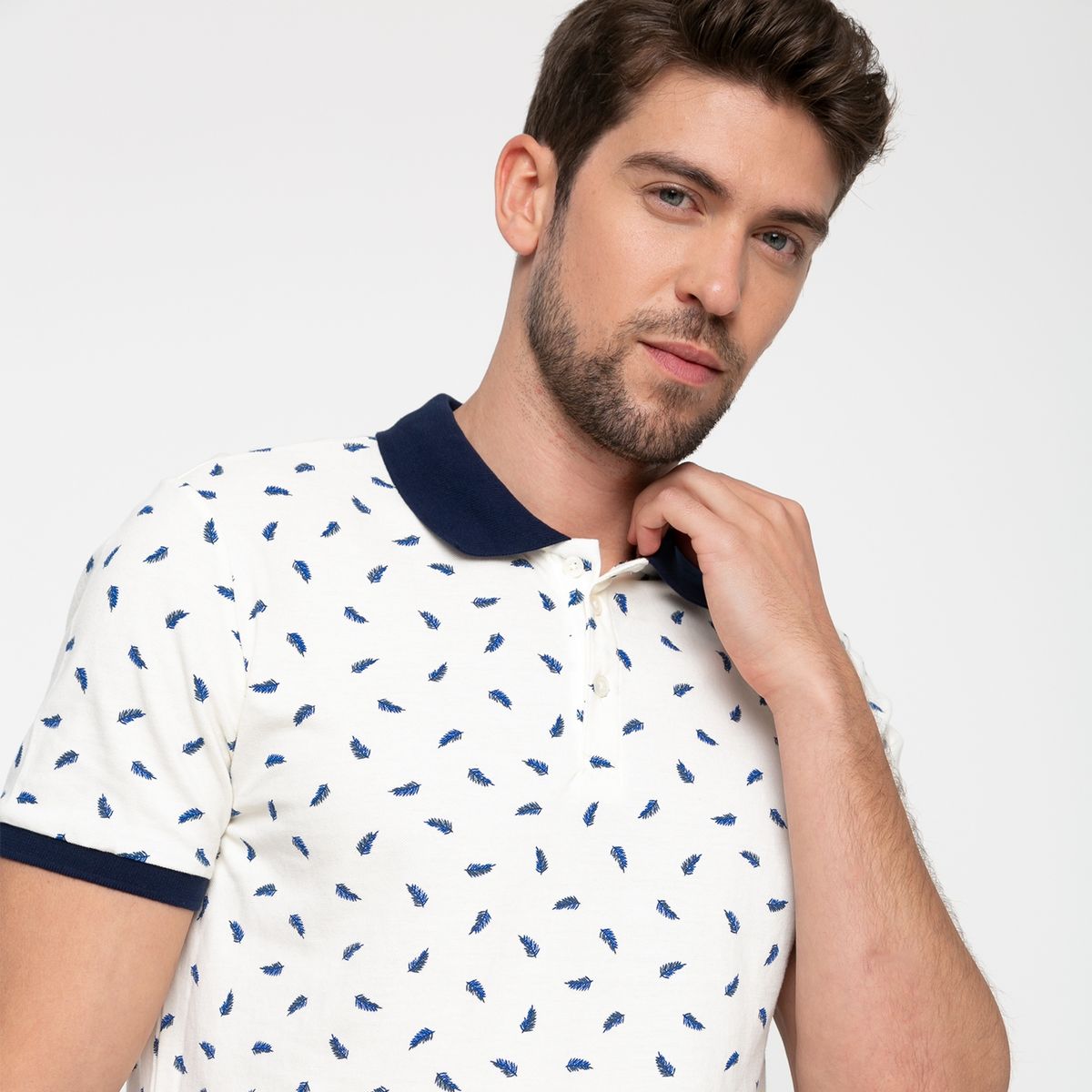 BASEMENT - Polera Polo Manga Corta Hombre