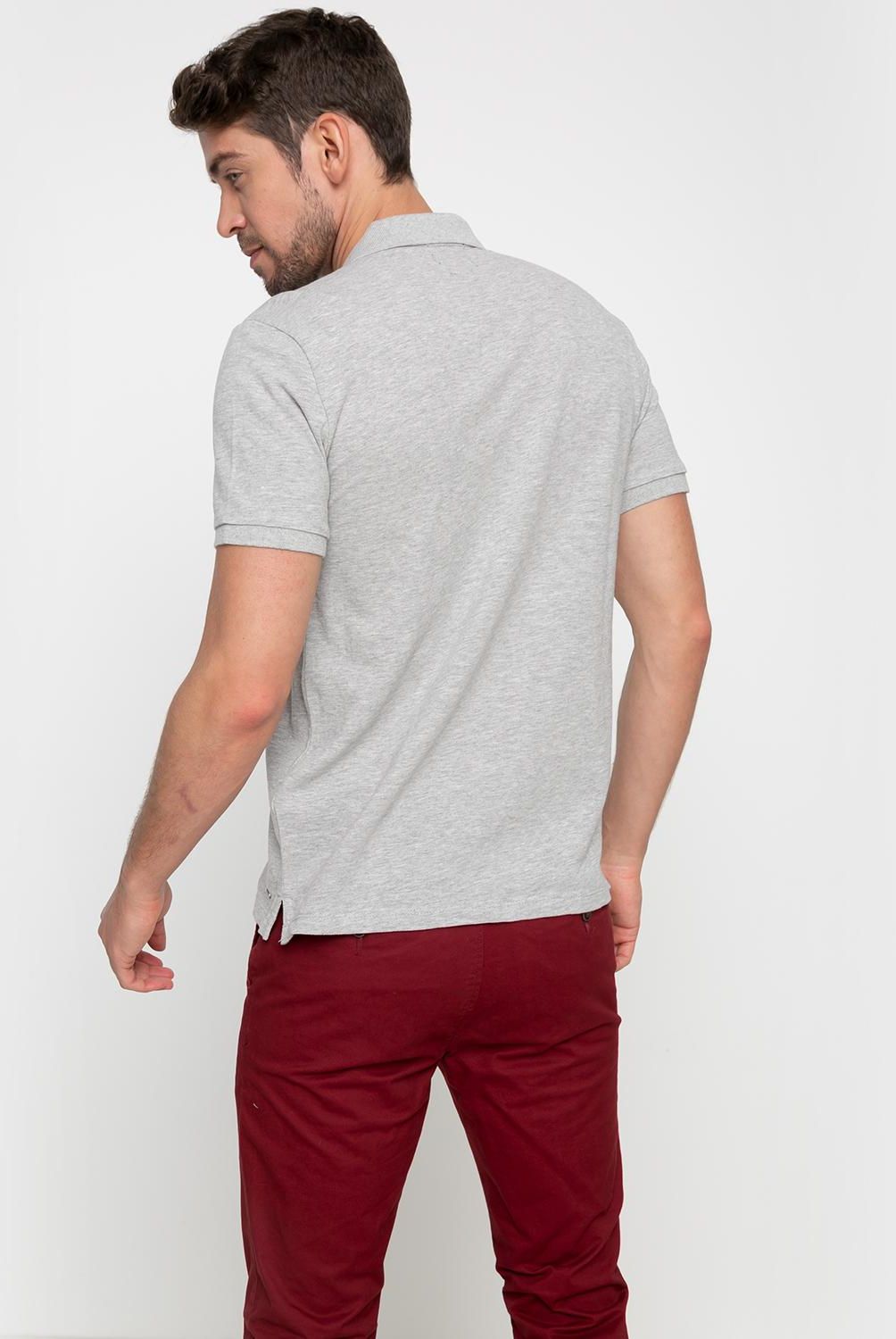 BASEMENT - Polera Polo Manga Corta Hombre