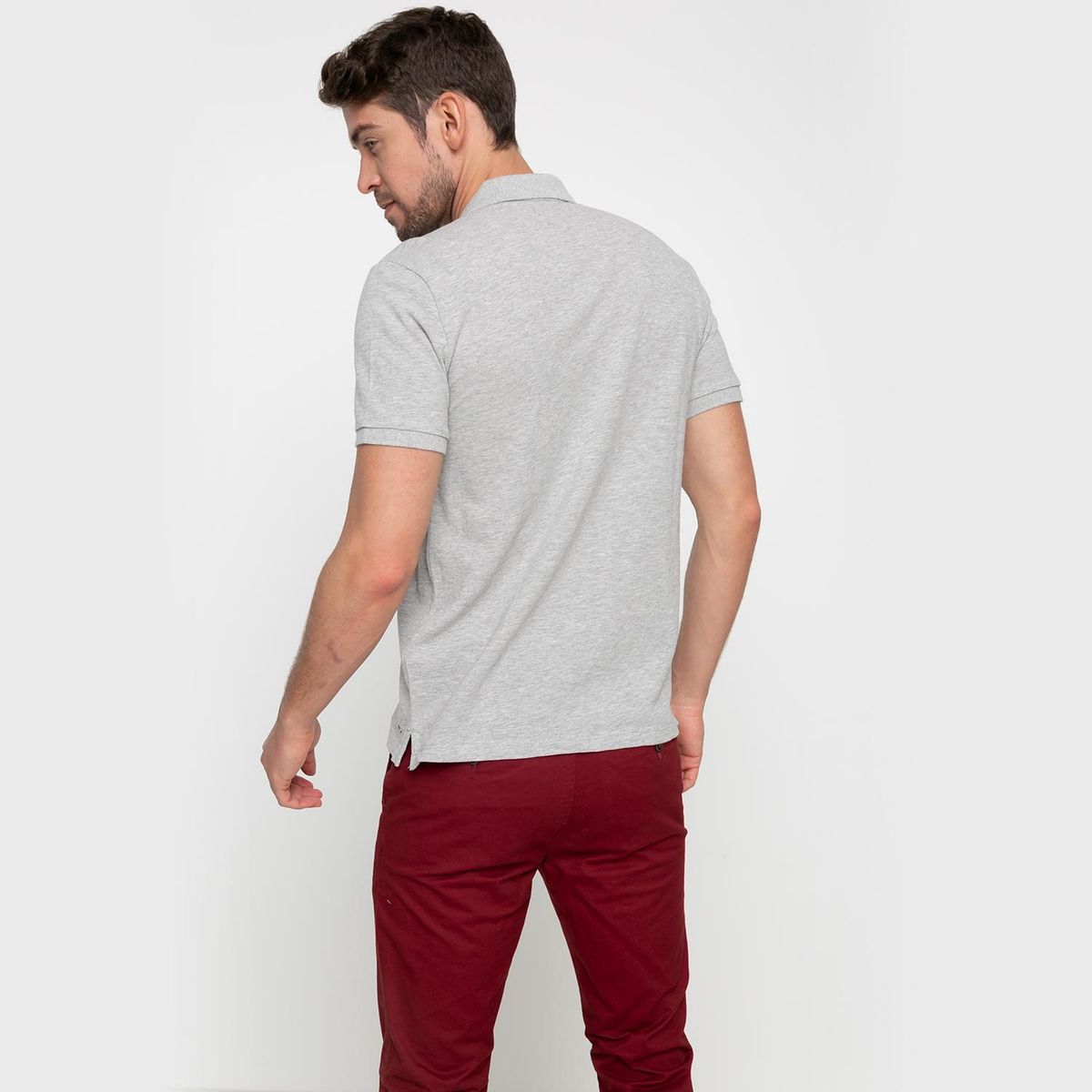 BASEMENT - Polera Polo Manga Corta Hombre