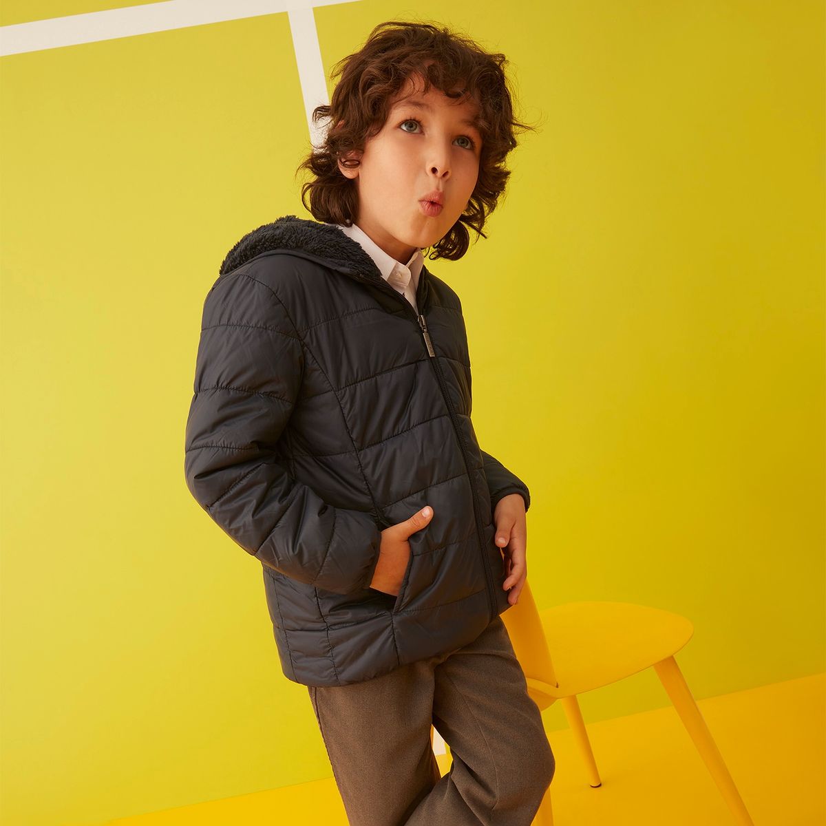 HOLLEY SKOOL - Parka Escolar Niño Holley