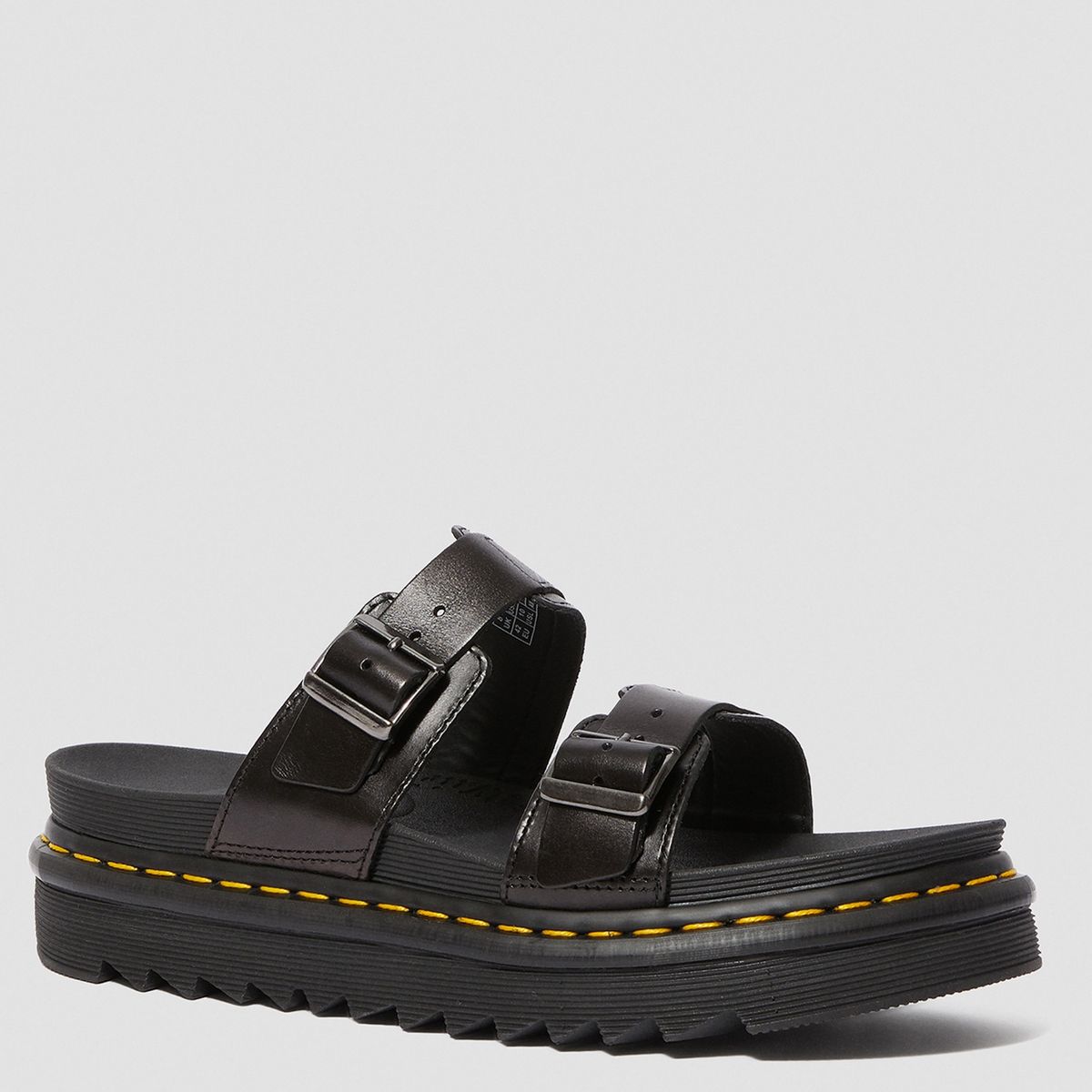 DR MARTENS - Dr Martens Myles Sandalia Mujer Cuero Negra