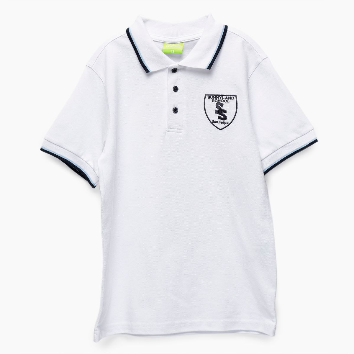 SUNNYLAND SCHOOL - Polera Escolar Unisex Pique Sunnyland School