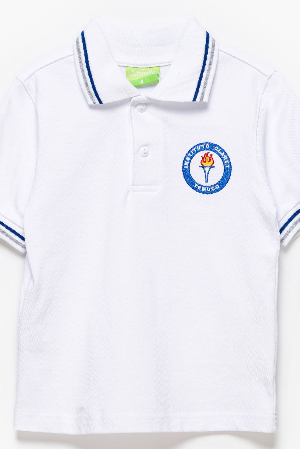 INSTITUTO CLARET TEMUCO - Polera Escolar Unisex Pique Instituto Claret Temuco