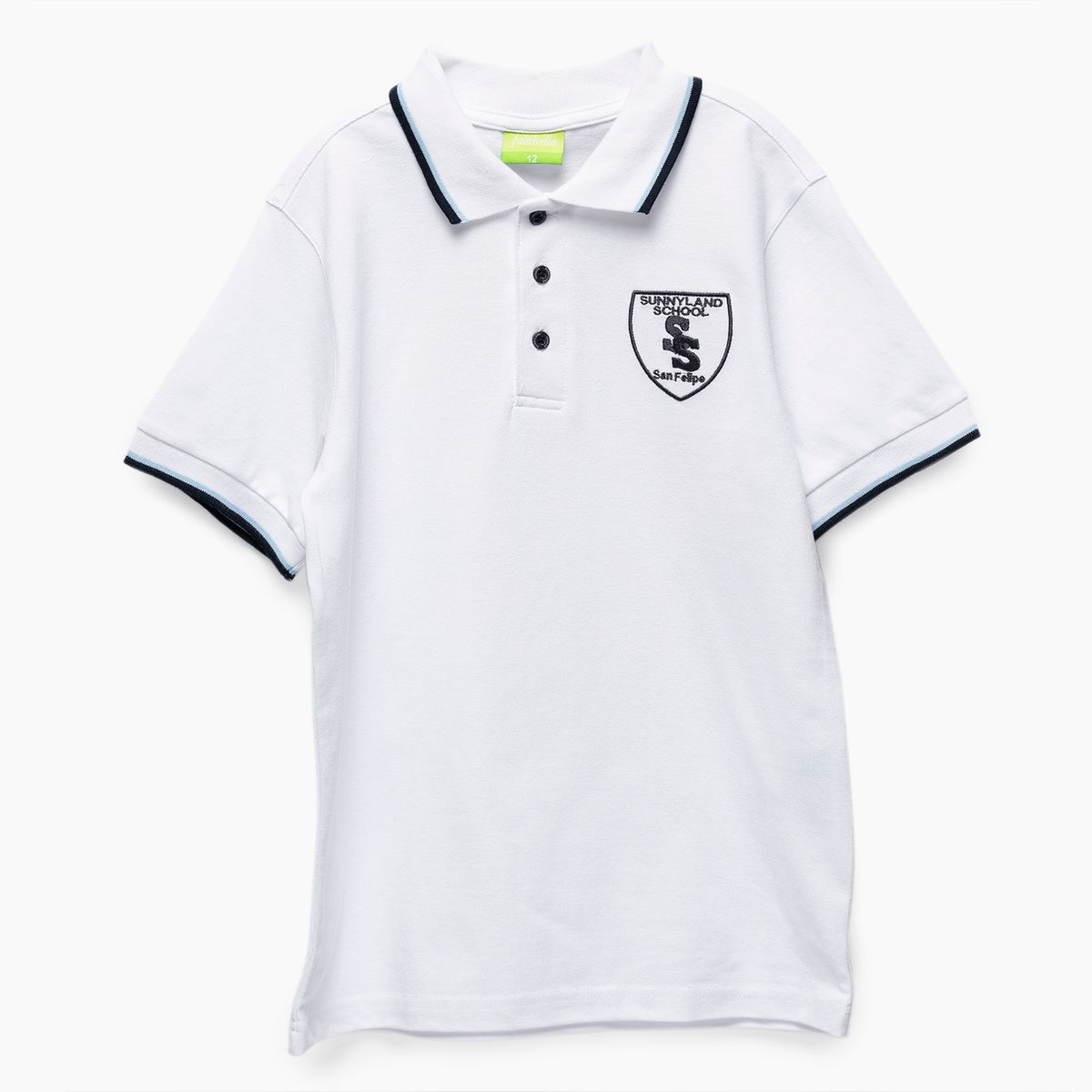 SUNNYLAND SCHOOL - Polera Escolar Unisex Pique Sunnyland School