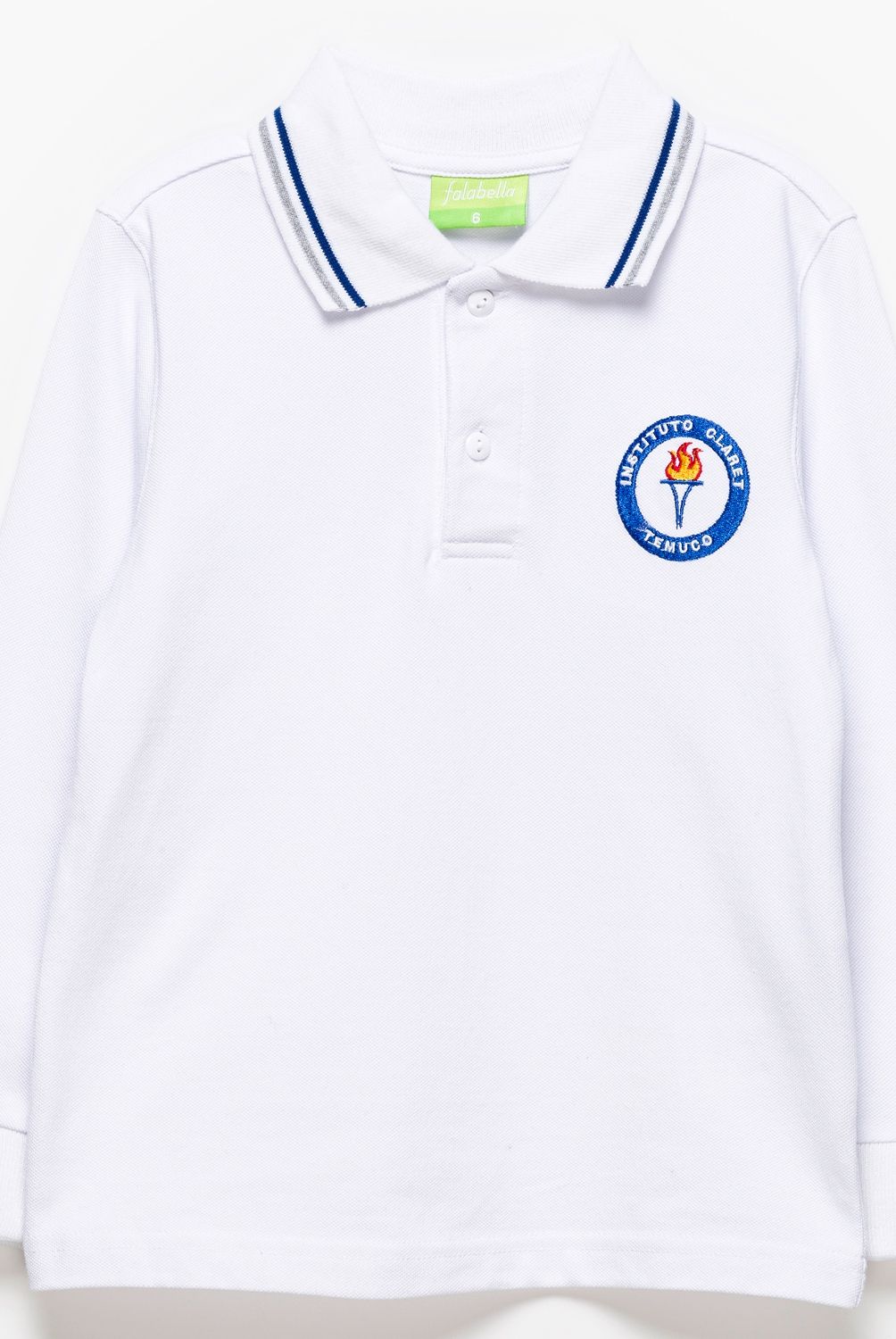 INSTITUTO CLARET TEMUCO - Polera Escolar Unisex Manga Larga Instituto Claret Temuco