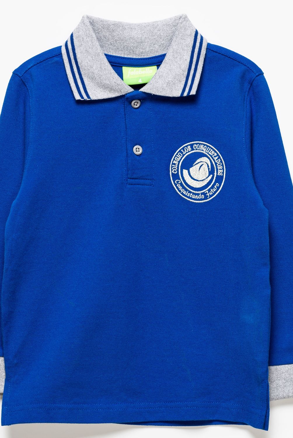 COLEGIO LOS CONQUISTADORES - Polera Escolar Pique Unisex Colegio Los Conquistadores