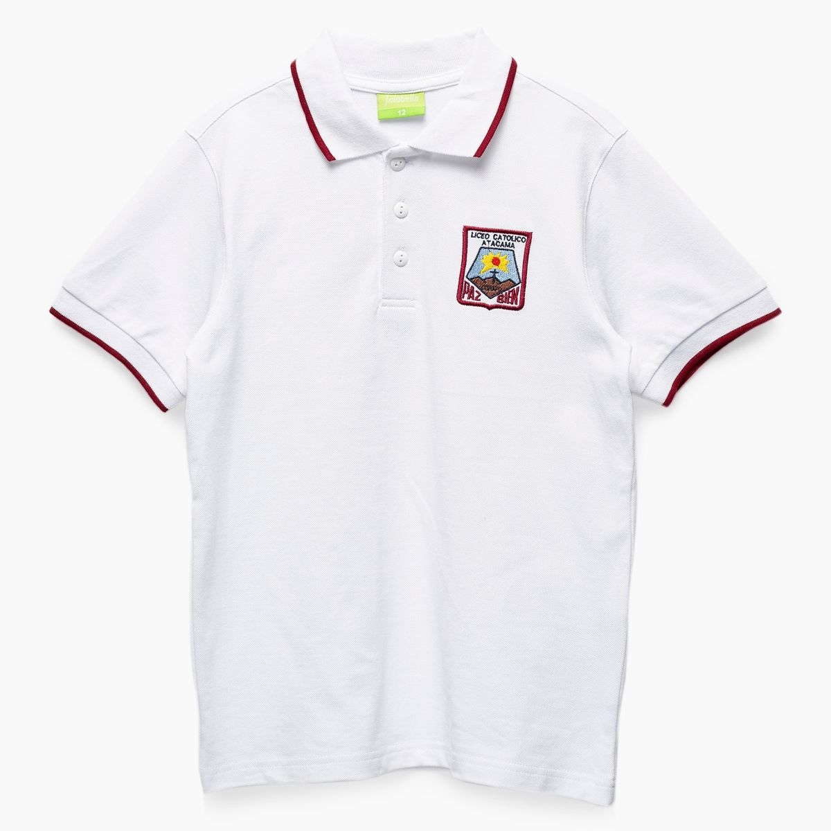 LICEO CATOLICO ATACAMA COPIAPO - Polera Escolar Unisex Liceo Catolico Atacama Copiapo