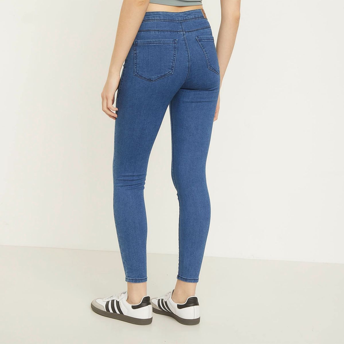 SYBILLA - Jeans Skinny Tiro Alto Mujer Sybilla