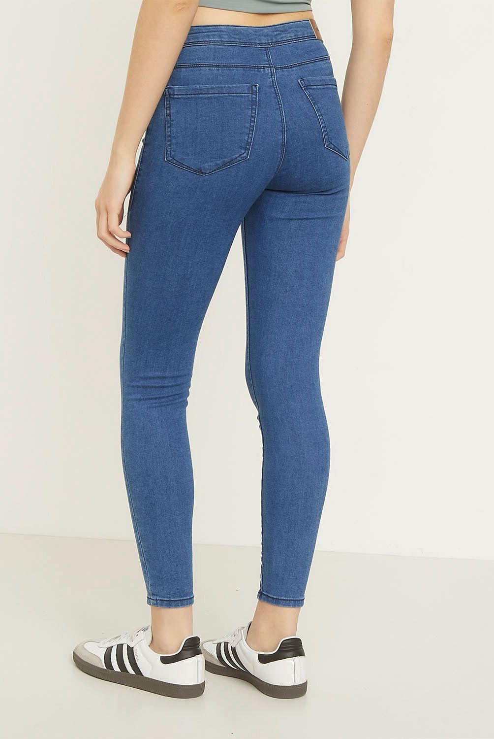 SYBILLA - Jeans Skinny Tiro Alto Mujer Sybilla