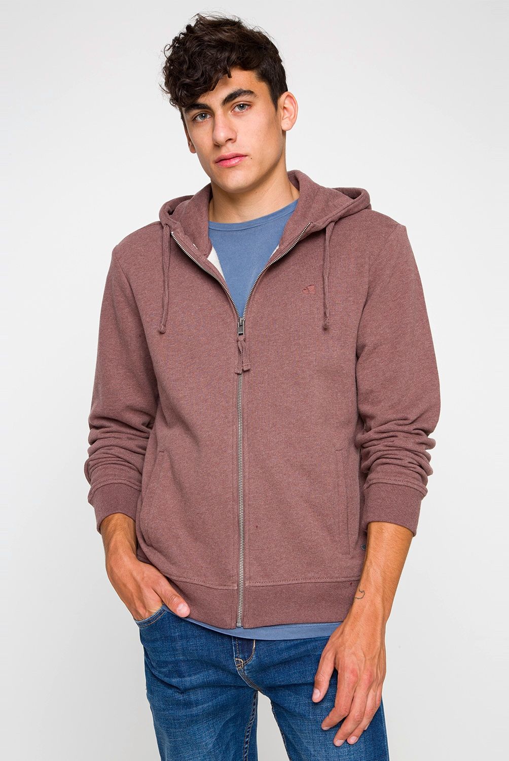 AMERICANINO - Polerón Full Zipper Gorro