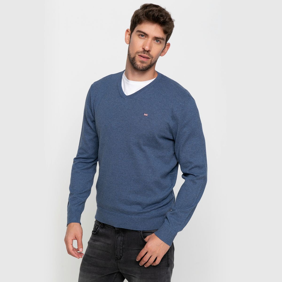 UNIVERSITY CLUB - Sweater de Algodón Hombre