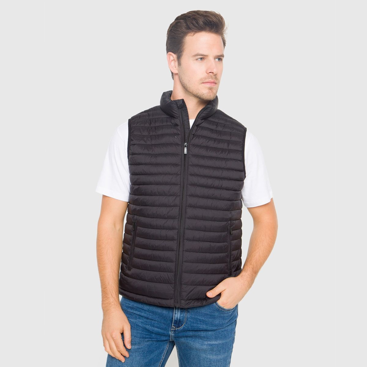 UNIVERSITY CLUB - Parka Sin Manga Hombre