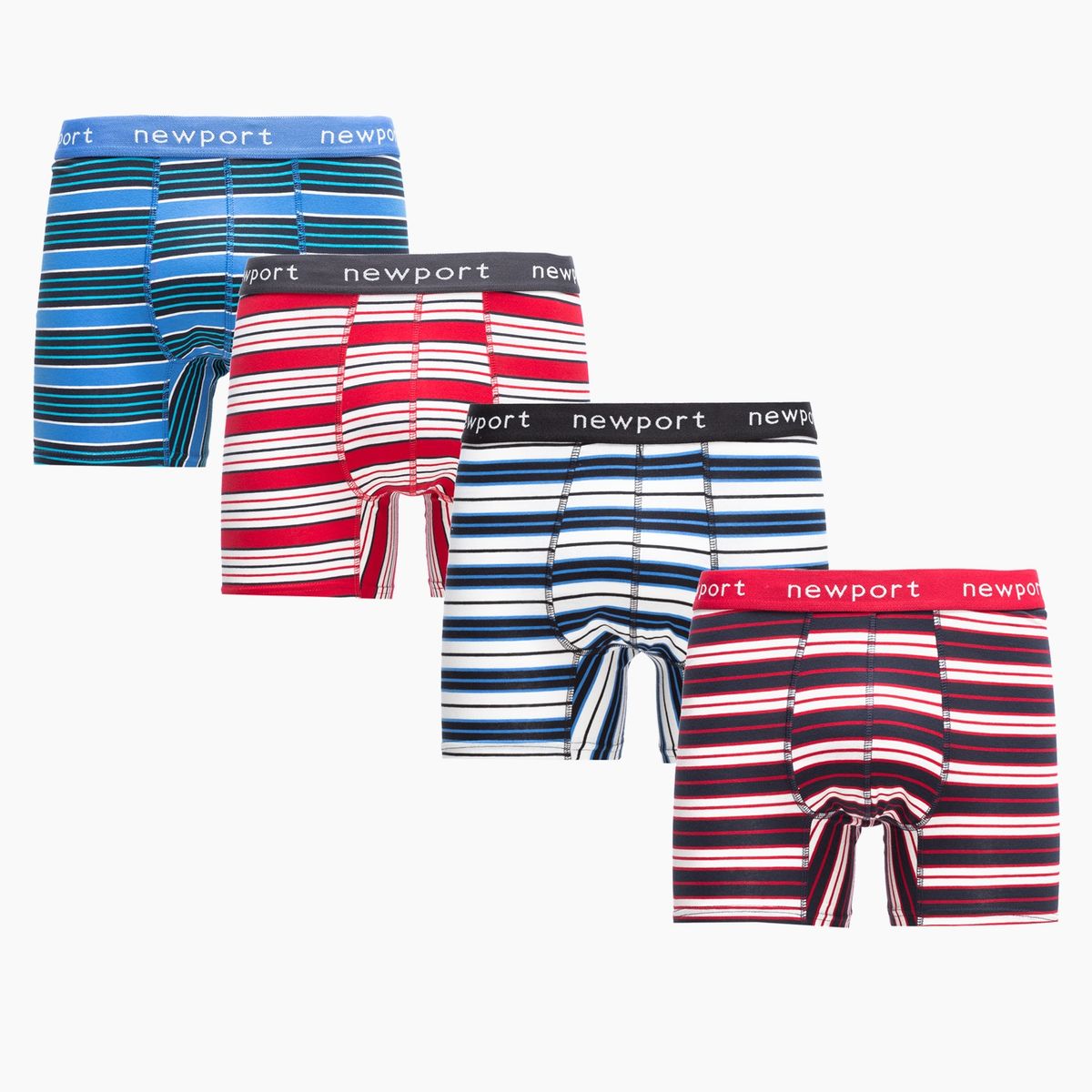 NEWPORT - Pack de 4 Boxer Algodón Hombre Newport