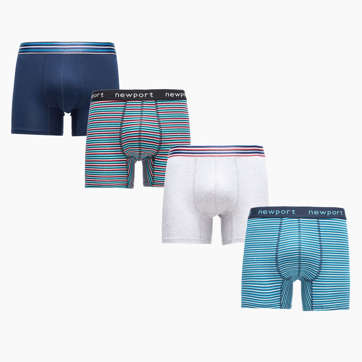 NEWPORT - Pack De 4 Boxer Algodón Hombre Newport