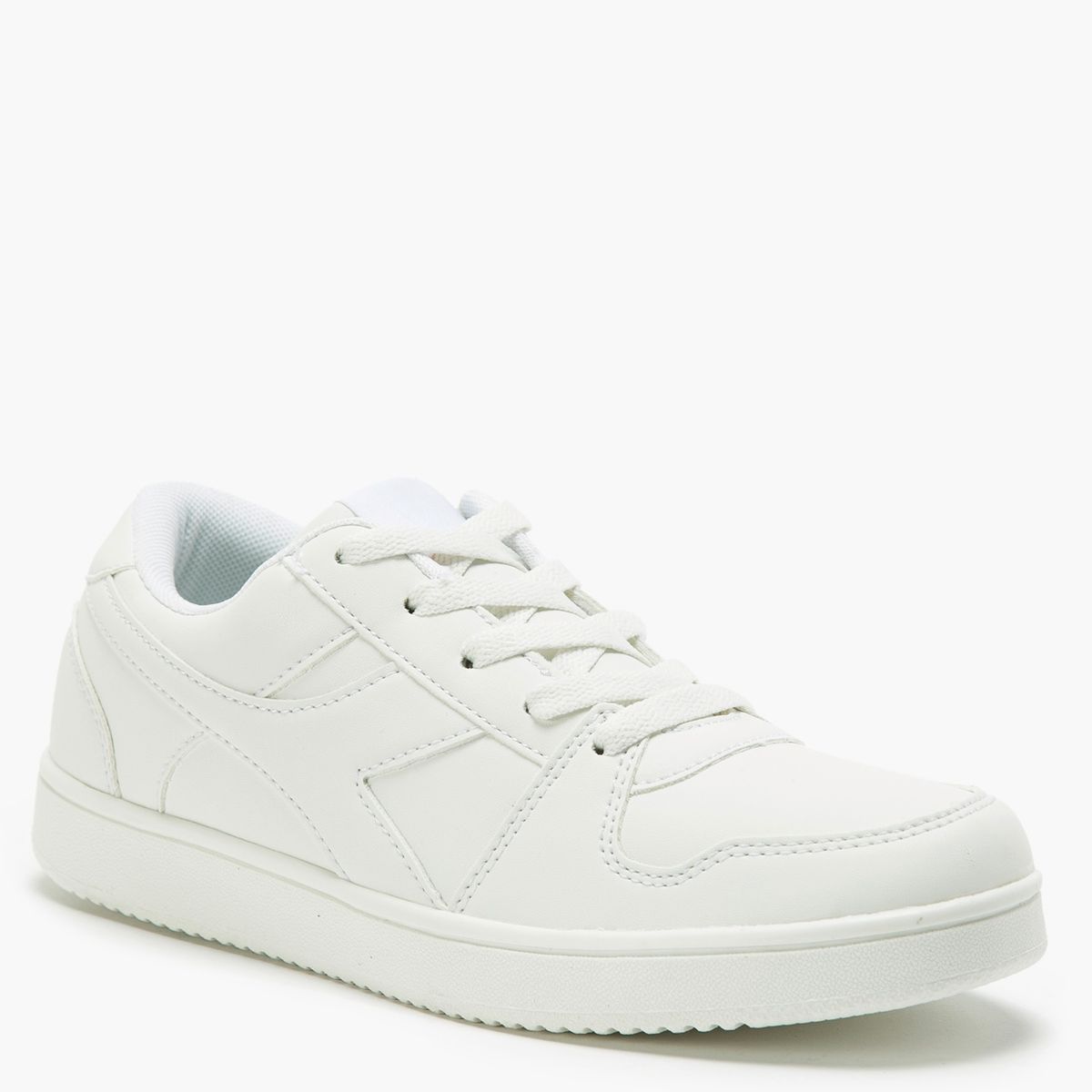 DIADORA - Zapatilla Escolar Unisex Blanca